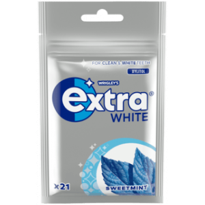 Extra White sweet mint påse x30