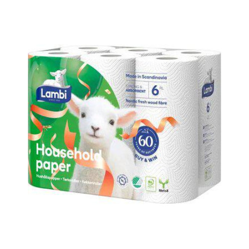 LAMBI HUSHÅLL EXTRAL EXTRA LONG 2P X 6st