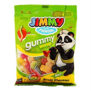 Jimmy Sour Worm 80gx12st