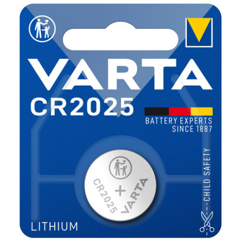 Varta Batteri Knappcell Cr2025 3v X10st