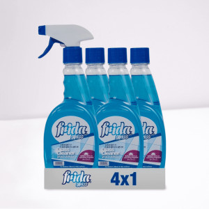 Frida Glass Economy 600ML 4 Px3st
