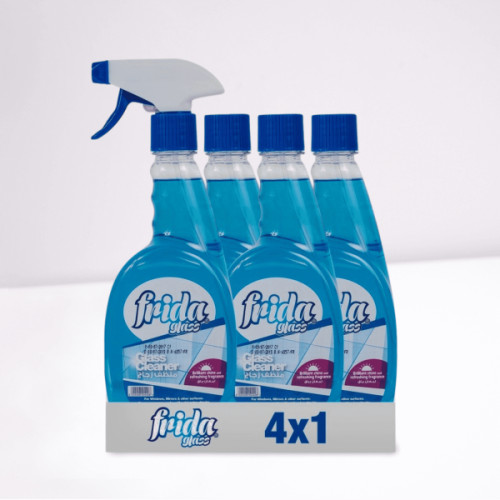 Frida Glass Economy 600ML 4 Px3st
