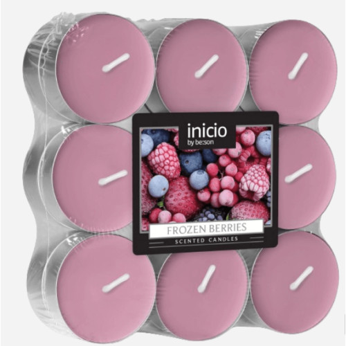 Doft värmeljus Frozen Berries 18px18 st
