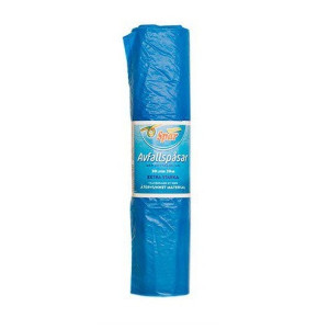 AVFALLSPÅSAR 20-P X 30  BLÅ 30L