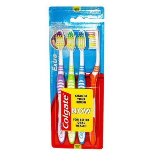 COLGATE TANDBORSTE 4-P X 12 ST