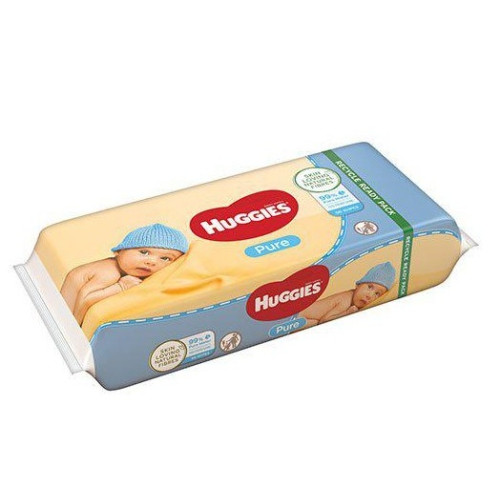 Huggies Pure Babyvåtservetter 56p X 10st