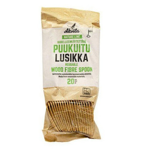 TRÄFIBER MATSKED FLERGÅNGS 20P x 8st