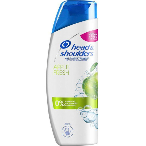 HEAD & SHOULDERS 250 ML X 6  SCHAMPOO Apple Fresh