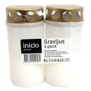 inicio Gravljuslykta 12x 2-pack 30 h