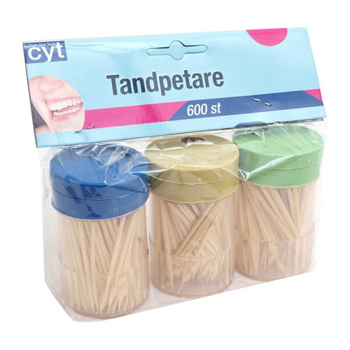 Tandpetare 3p x12 st