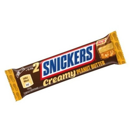SNICKERS CREAMY PEANUT BUTTER 36,4G x24st