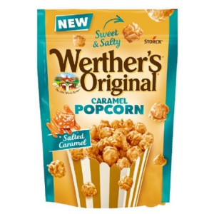 WERTHERS POPCORN SALTED CARAME 140GR x12st