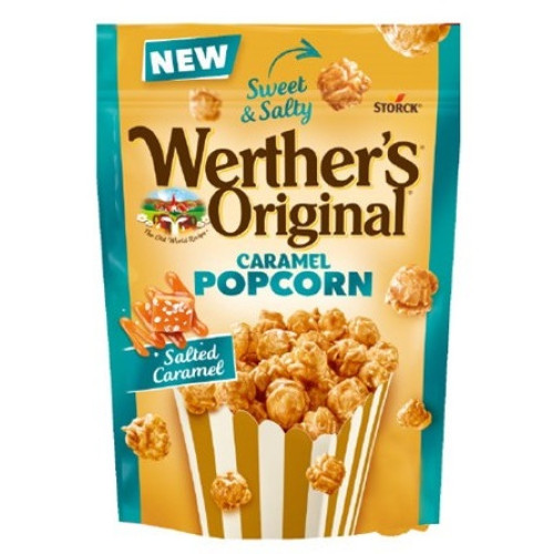 WERTHERS POPCORN SALTED CARAME 140GR x12st