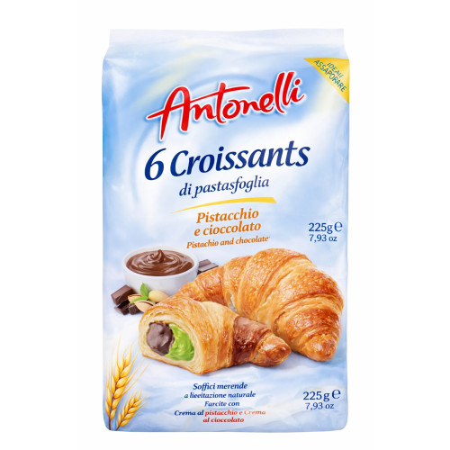 Antonelli Croissants Pistachio & Chocolate 5px225gx8st