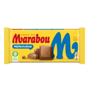 MARABOU MJÖLKCHOKLAD 160gx16st