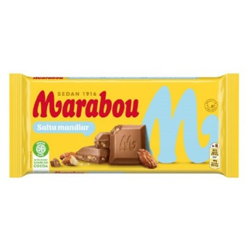 MARABOU SALTA MANDLAR  160G x15 ST