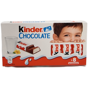 Kinder Chocolate 8-pack 100g X10st