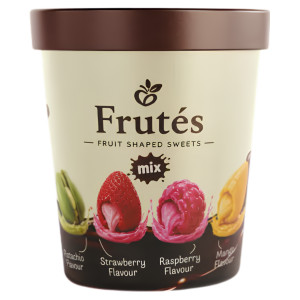 Frutes Fruit Shaped Sweets Mix 100gx12st