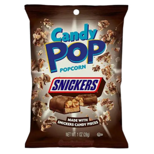 Candypop Snickers Popcorn 28gx24st