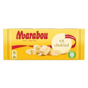MARABOU /  VIT CHOKLAD 180G X15 ST