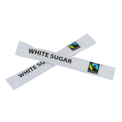 Vitt socker Fair Trade 3 gram 1000 st