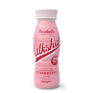 MILKSHAKE JORDGUBB 33CL BAREBELLS - 8 st