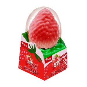 Hicey Jordgubbe Fryst Glass 75g X12st