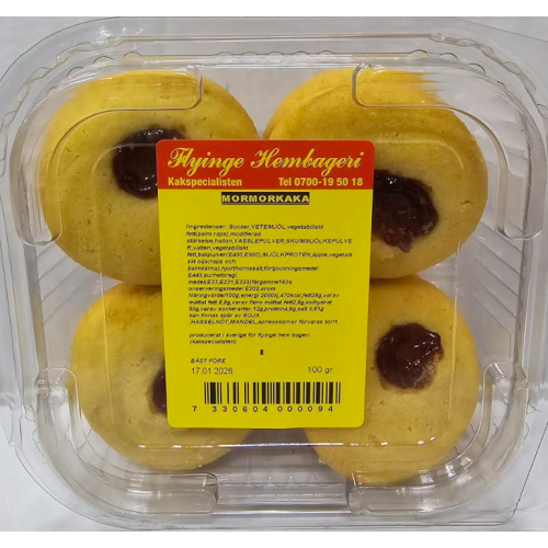 Flyinge Mor Mor Kaka 100g X 24st