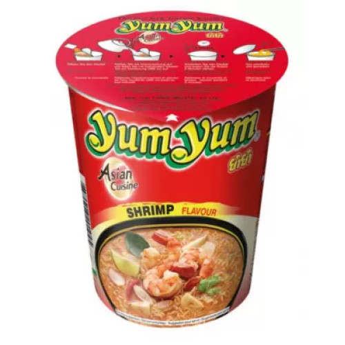 YUM YUM Cup Noodle Shrimp 70g x12 st
