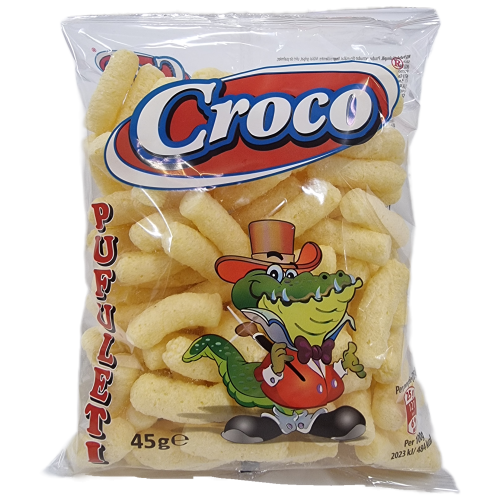 CROCO CORN PUFFS salt 45g 54 st