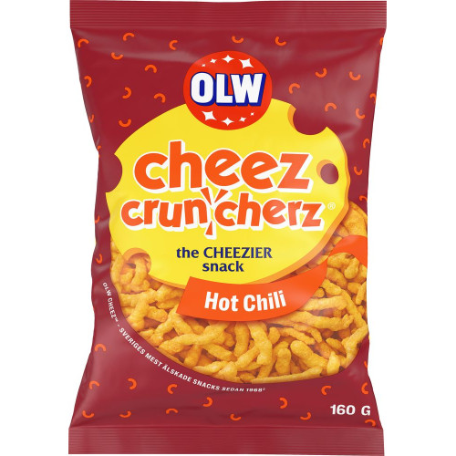 Olw Cheez Cruncherz flamin Hot  225 Gx 21st
