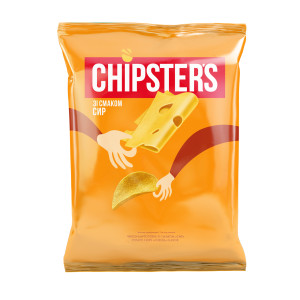 Chipster's Potatischips Med Ostsmak 120gx16st