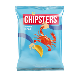 Chipster's Potatischips Med Krabbsmak 120gx16st