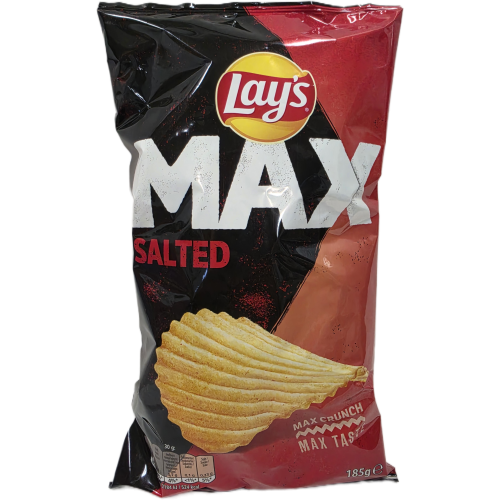 Lays Max Salt   185 G X22st
