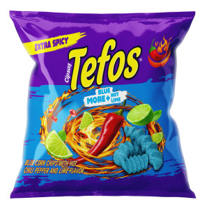 TEFOS CHIPS BLUE 25 GX40ST