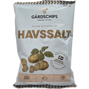 Gårdschips Havssalt 150g 10st
