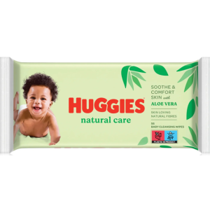 Huggies Natural Care Baby våtservetter 56p X 10st