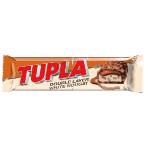 Tupla Double Layer White nougat 48g x21st