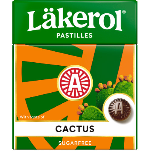Läkerol Cactus25g 24st