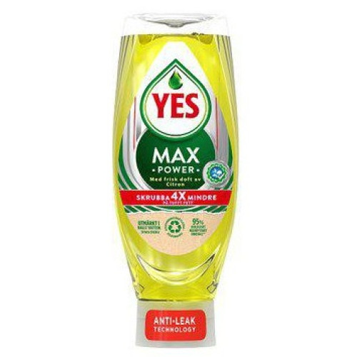 YES MAX POWER Citron 660 ML X 8