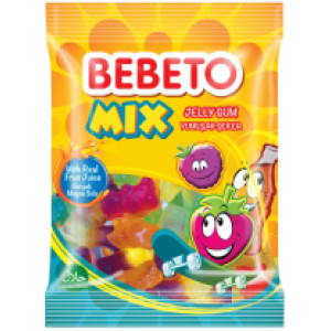 bebeto /Mix Jelly Gum 80g x12