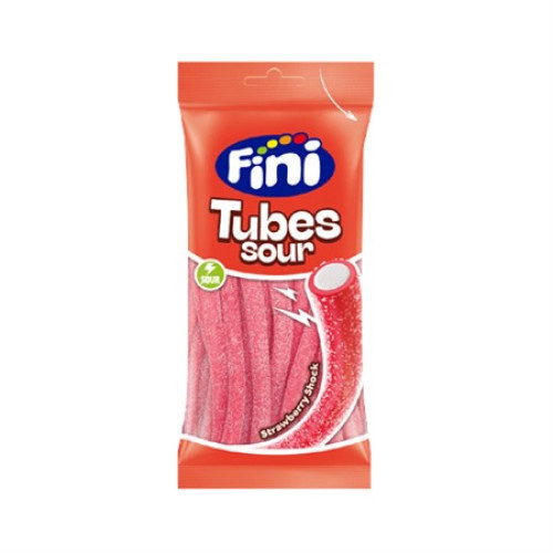 Fini Sour Tubes Jordgubb 75gx12st