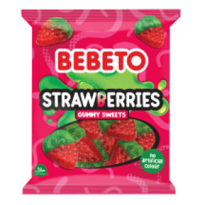 Bebeto Strawberries 150g X10 St