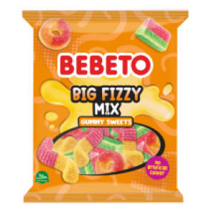 Bebeto Fizzy Mix 150g X10st