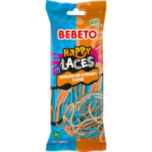 Bebeto Laces Raspberry Mandarin 75g X12st