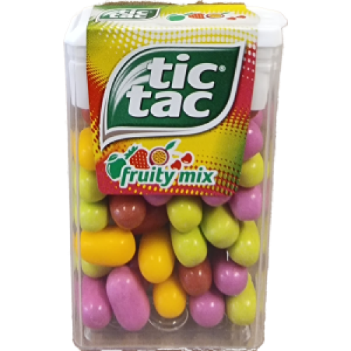Tic Tac Fruity Mix 18gx 12 St