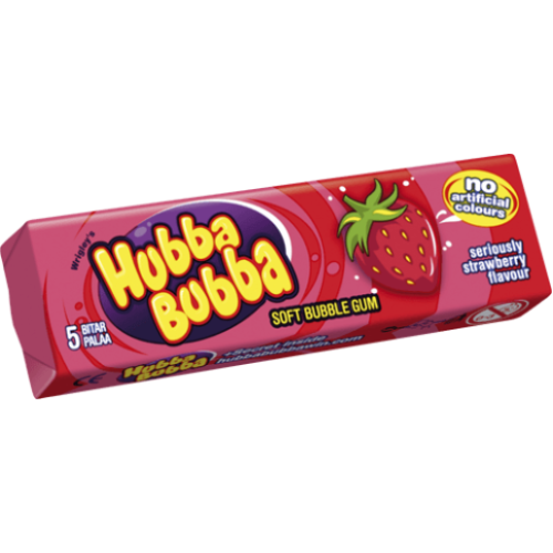Hubba bubba strawb 35g X 20st