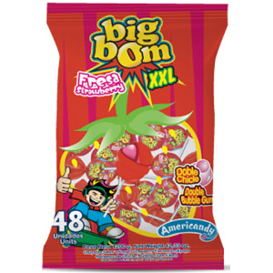 Big Bom XXL Strawberry 25G X 48ST