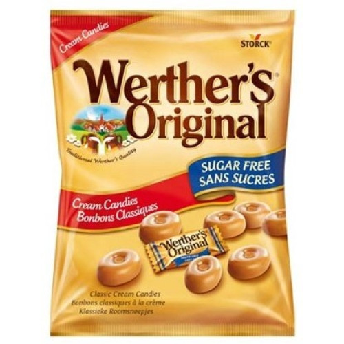 WERTHERS ORIGINAL SOCKERFRI 70 g - 12 st