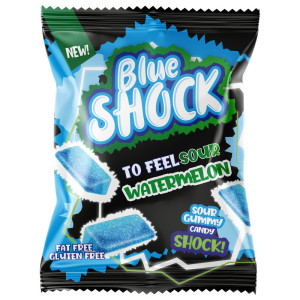 Blue Shock Sour Watermelon  80 Gx12st